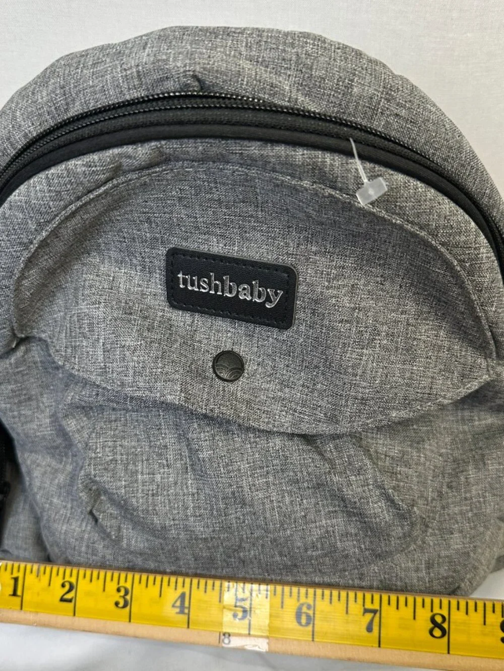 Tushbaby Hip Belt Bag Grey with Extender